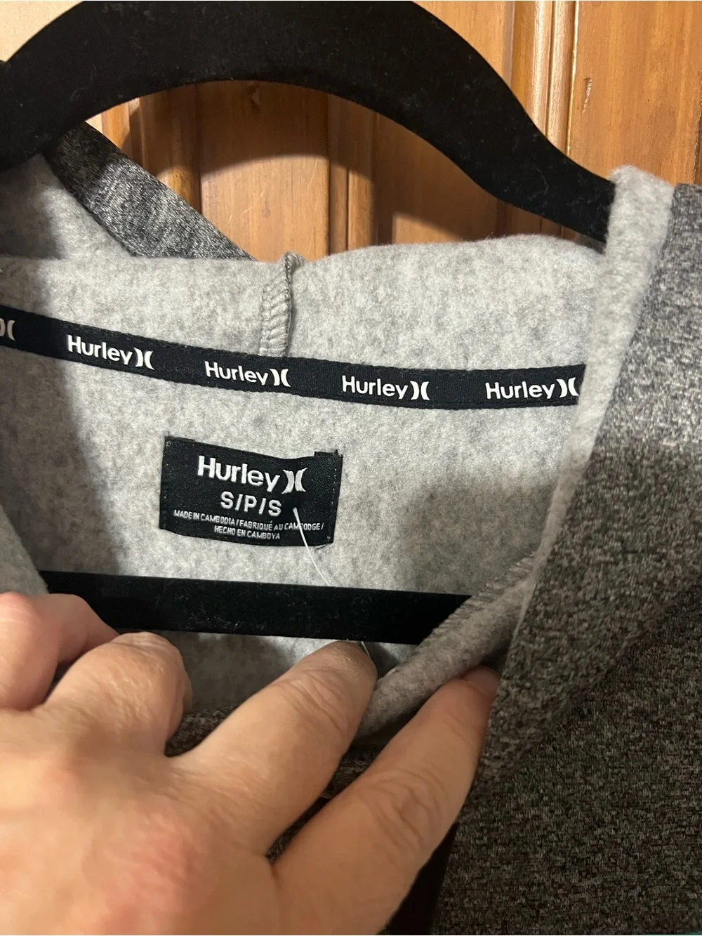 Hurley crewneck hoodie